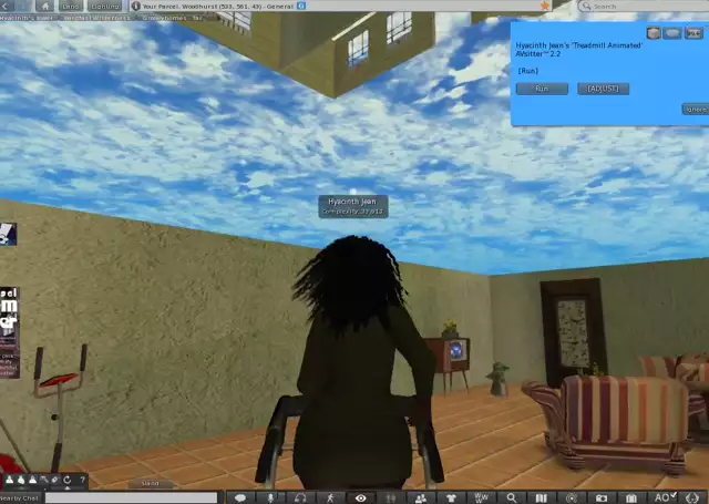 -Our really cool finished basement