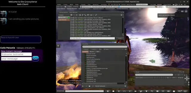 Web Client in progress