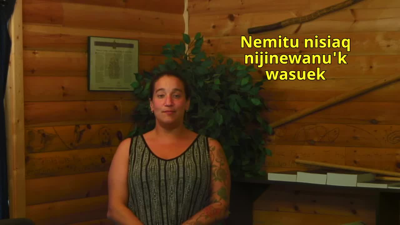 Level 1 Mi'kmaq: Video 08 - Inanimate Verbs [qgxBTE80mW4]