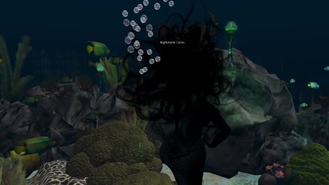 mermaid dances in Mari Sokonan