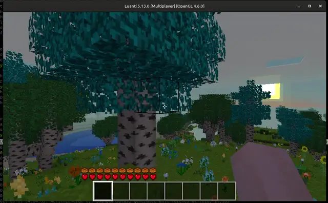 -Luanti - Our little Minecraft-like server